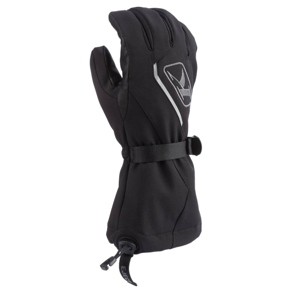 Manusi Snowmobil Klim Klimate Gauntlet Insulated Black - Hi-Vis-1