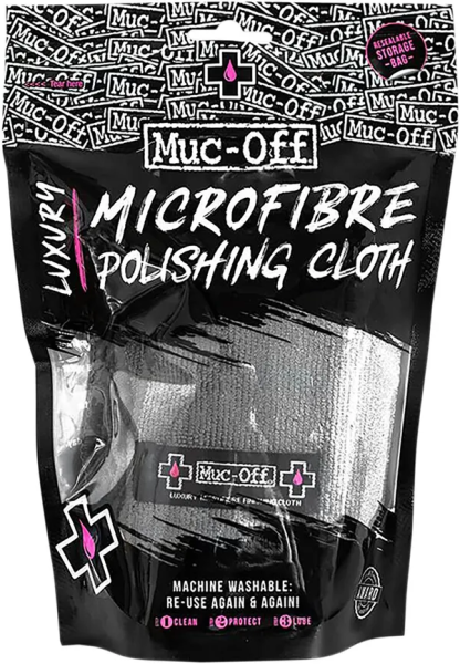 Microfiber Polishing Cloth Gray 