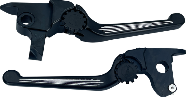 Anthem Adjustable Lever Set For Harley Models Black, 2, nordicamoto.ro