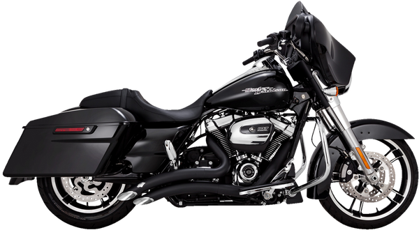 Big Radius Exhaust System Black, 2, nordicamoto.ro