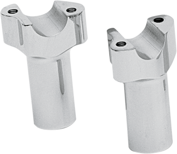 Buffalo Billet Aluminum Handlebar Riser Silver, 1, nordicamoto.ro