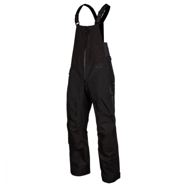 Pantaloni Snowmobil Klim Togwotee Bib Black - Asphalt Non-Insulated-0