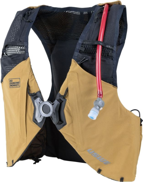 Vestă de hidratare USWE VST 8L Bike Vest Bronze cu rezervor Elite HydraPak 2L, 2, nordicamoto.ro