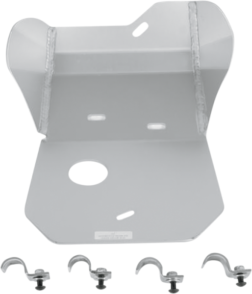 Placă de protecție din aluminiu (argintie), 1, nordicamoto.ro