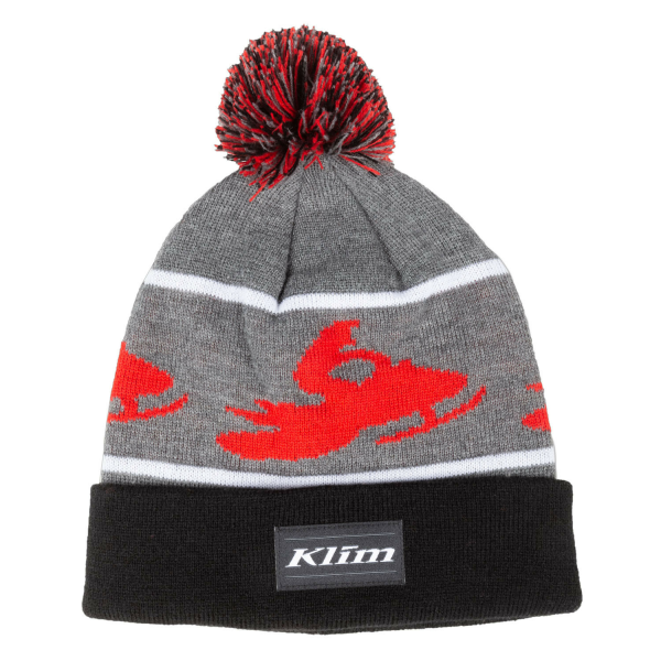 Caciula Klim Bomber Beanie High Risk Red-2