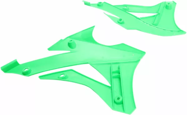 Carcase de înlocuire pentru radiatoare, verde, 2, nordicamoto.ro