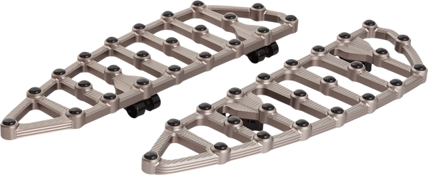 Mx Billet Floorboards Silver, 2, nordicamoto.ro
