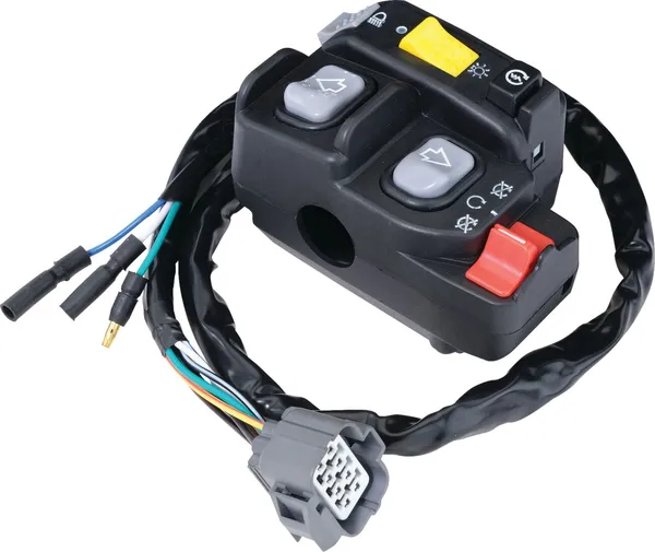 Ansamblu bloc comutator negru, 2, nordicamoto.ro
