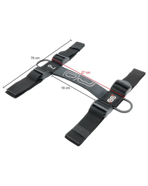 Strap For Saddlebag Black-1