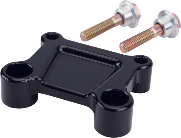 T-bar Handlebar Adapter Black, 1, nordicamoto.ro
