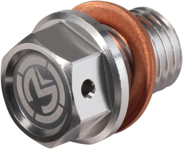 Magnetic Drain Plug Anodized Clear, Silver-9e4d9d8a6e79a230c095d3cea358d786.webp