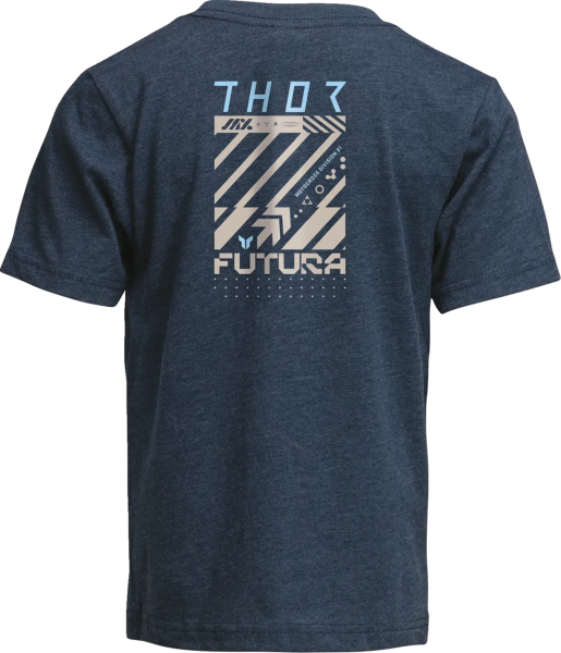 Youth Futura T-shirt Blue -1