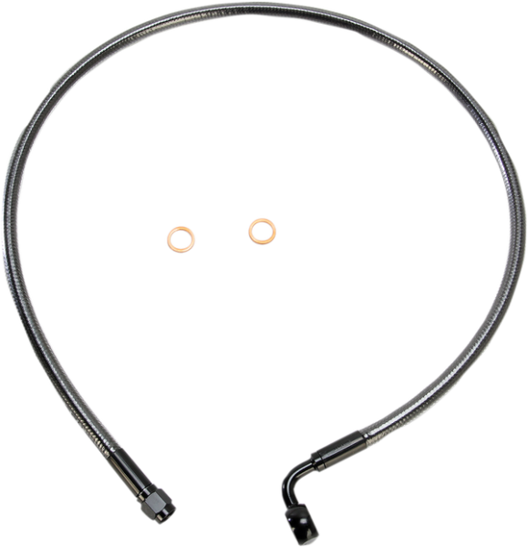 Alternate Length Designer Series Abs-specific Front Brake Line Kit Black, Black Pearl, 2, nordicamoto.ro