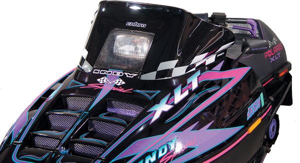 Cobra Windshield Black, White, 1, nordicamoto.ro