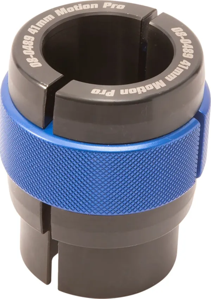 Ringer Fork Seal Driver Anodized, Blue, Silver-3