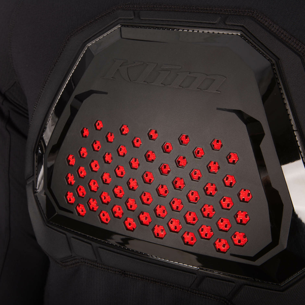 Bluză cu armură Klim Aggressor 2.0 cu protecție spate Black-3