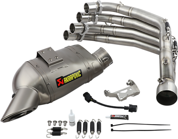 Sistem complet de evacuare Akrapovic Racing pentru Honda CB 650F titan/inox - S-H6R11-AFT-0