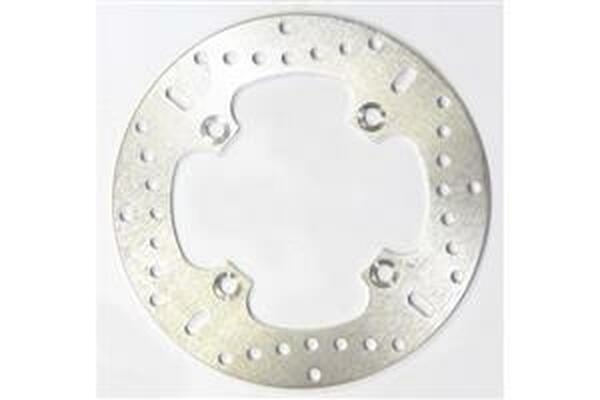 Round D-series Fixed Offroad Brake Rotor Gold, Polished Steel, Zinc, 1, nordicamoto.ro