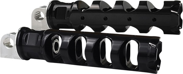 Muzzle Brake Folding Footpegs Black, 1, nordicamoto.ro