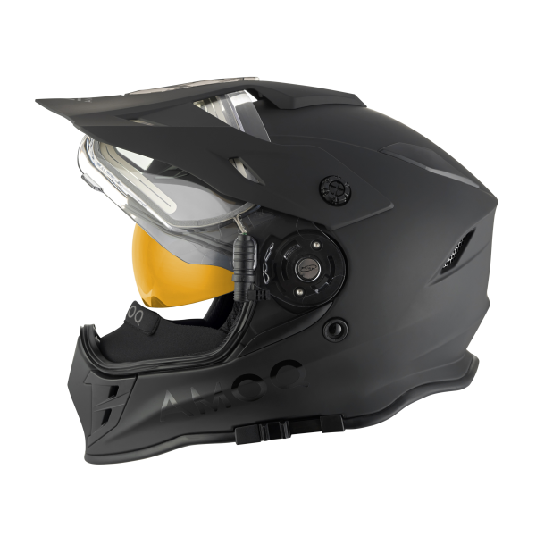 AMOQ Adaptor Helmet Electric Visor Blackout XS-0