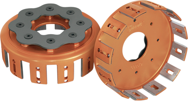 Billet Clutch Basket Orange, 1, nordicamoto.ro
