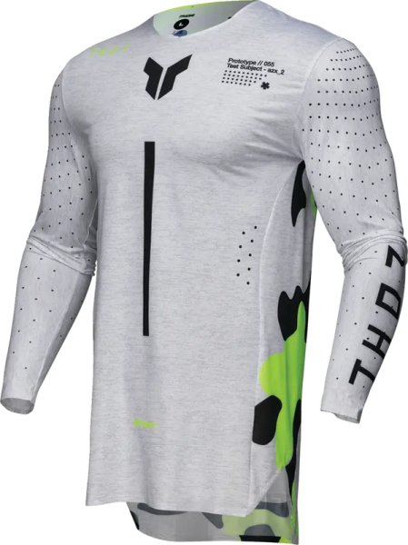 Tricou Enduro Thor Sportmode Riot White/Gray-6