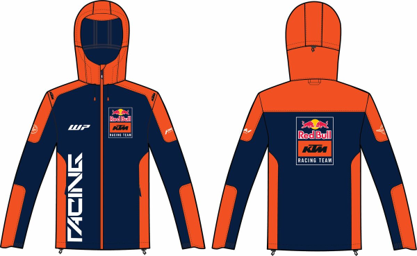 Geaca KTM Replica Team Hardshell Orange Navy-0