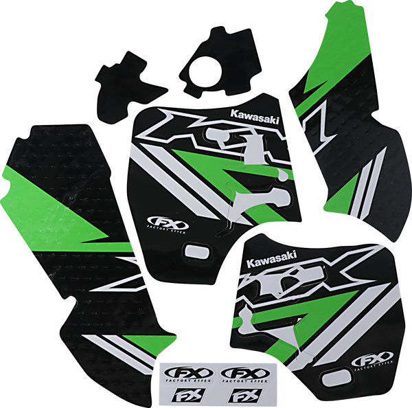 Evo Graphics Kit Black, Blue, Green, White, 2, nordicamoto.ro