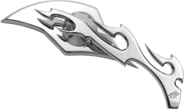 Billet Aluminum Mirrors With Clear Glass Silver, 1, nordicamoto.ro