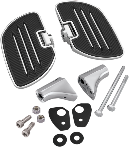 Commander Driver Floorboard Chrome, 4, nordicamoto.ro