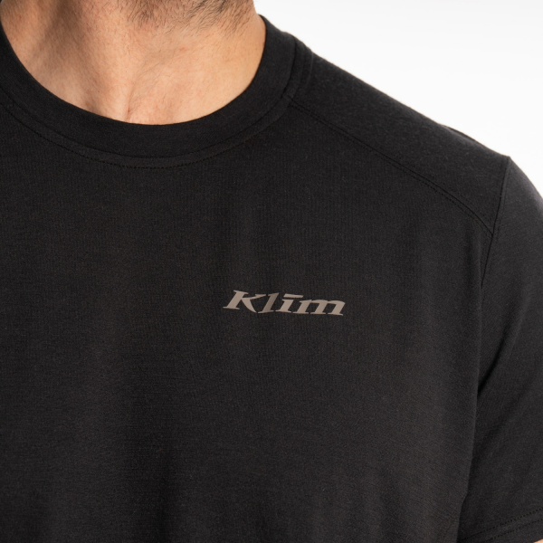 Tricou Klim Mesa Falls Wool Black-9