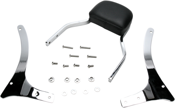 Square Sissy Bar Kit Chrome, 1, nordicamoto.ro
