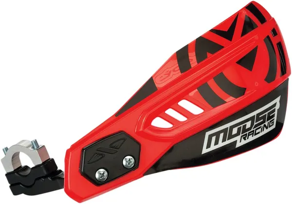 MOOSE RACING Qualifier Handguards Black, Red, 4, nordicamoto.ro