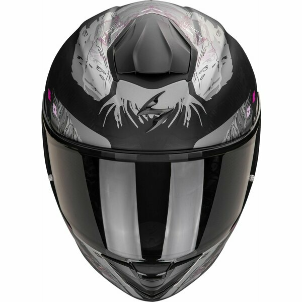 Casca integrala SCORPION EXO-530 AIR HADJI XS Negru mat/Roz, 4, nordicamoto.ro