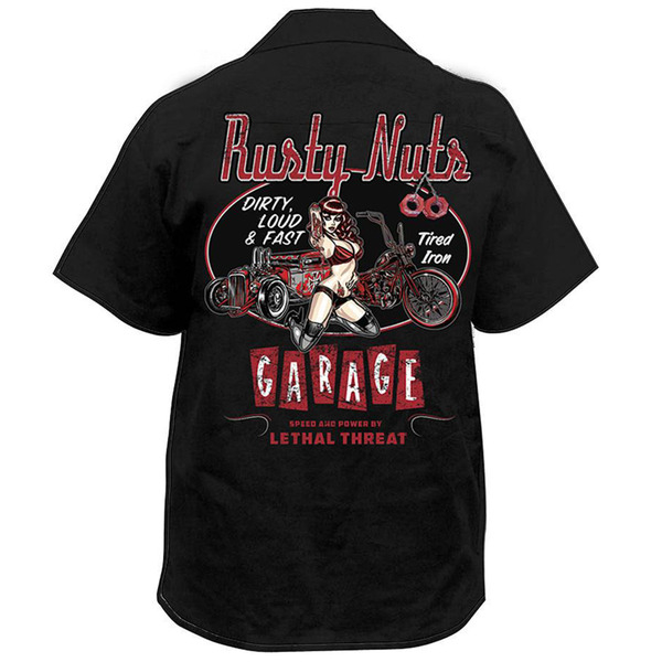 Rusty Nuts Shirt Black 4XL, 1, nordicamoto.ro