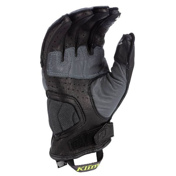 Manusi Piele Klim Induction Negru/Albastru S, 11, nordicamoto.ro