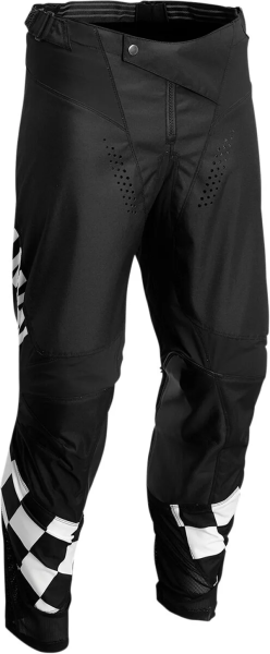 Pantaloni Thor Differ Black/White-4