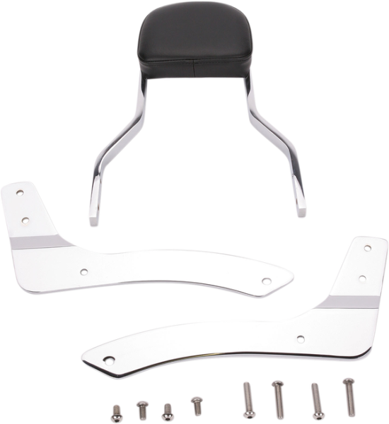 Square Sissy Bar Kit Chrome, 2, nordicamoto.ro
