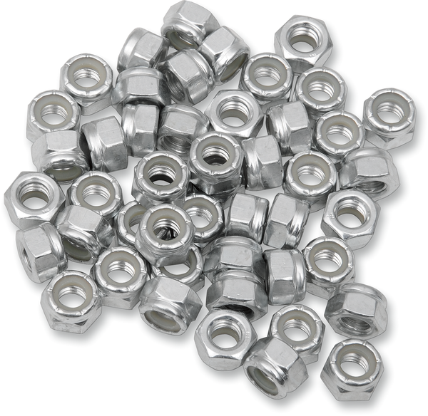 Nylock Nut Silver 