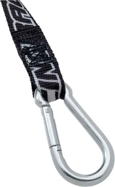 MOOSE RACING Carabiner Tie-downs Black -0