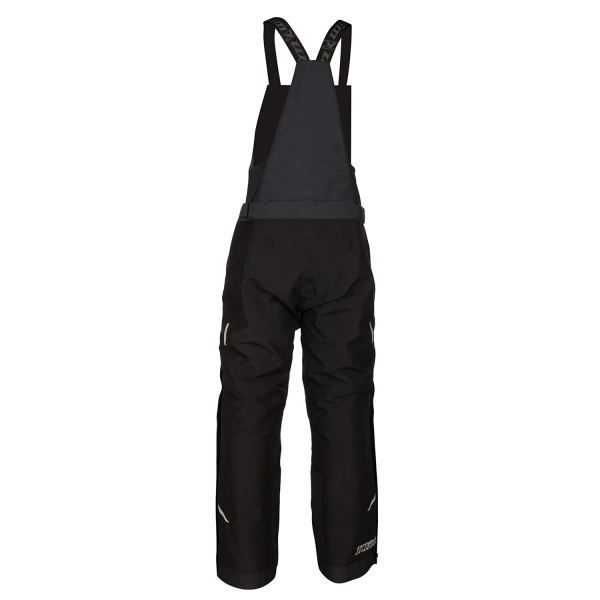 Pantaloni Snowmobil Klim Klimate Bib Insulated Black - Metallic Silver-3