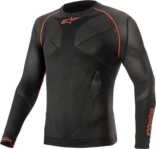Tricou Alpinestars Ride Tech v2 Summer Long Sleeve Black-2