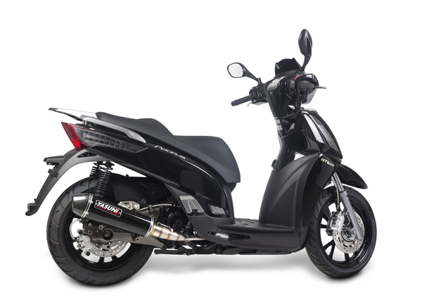Exhaust Maxiscooter 4t Black, 1, nordicamoto.ro