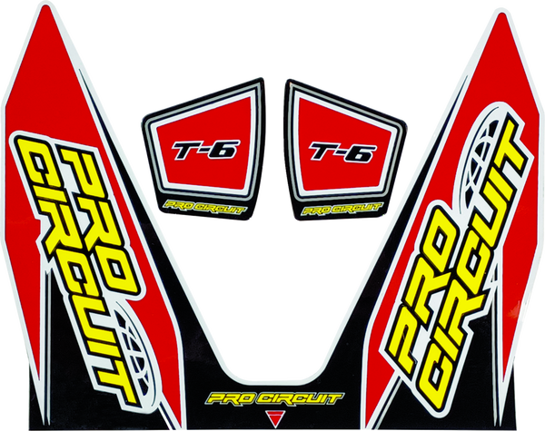 T-6 Exhaust Decals Blue-1