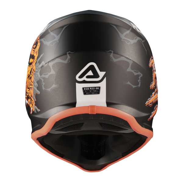 Casca Copii Acerbis Profile Black/Orange-5