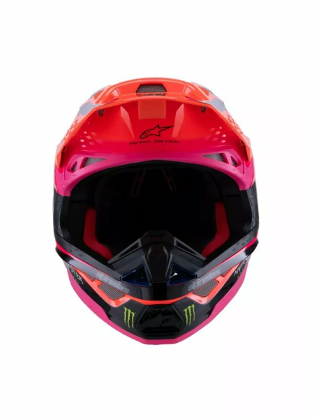Casca Alpinestars S-M10 Deegan Orange/Pink/Purple-4