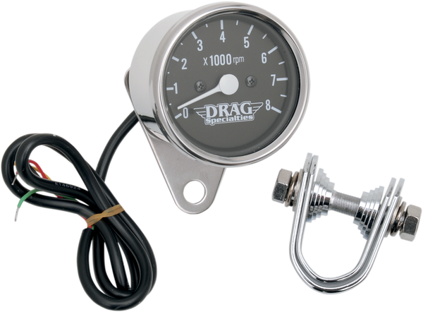 2.4(r) Mini Electronic Tachometer Black, 1, nordicamoto.ro