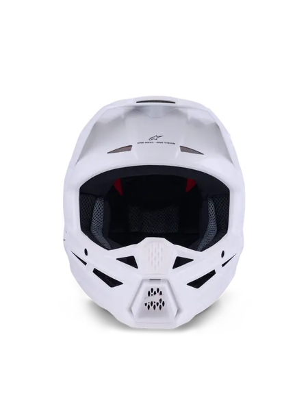 Sm3 Solid Helmet White -4