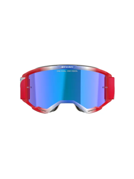 Ochelari Alpinestars Vision 5 Corp Red / Mirror-Blue-0