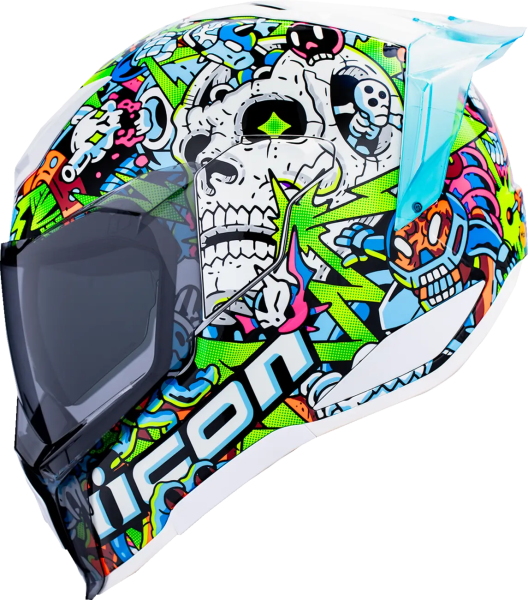 ICON Ultraflite Doodle 3 Mips Helmet Multi , 6, nordicamoto.ro